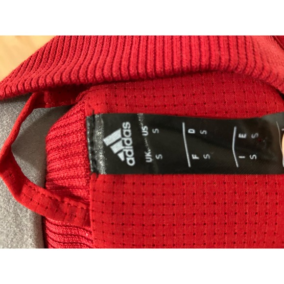 "Adidas Manchester United CNY Bomber Jacket - Red - Size S - Men's 165" - Picture 9 of 11